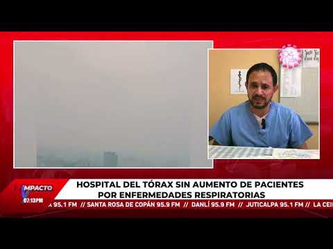 Hospital del Tórax sin aumento de pacientes por enfermedades respiratorias