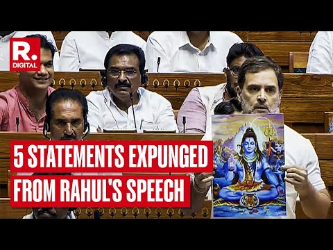 What Was Expunged From Rahul Gandhi's Speech | Here's All You Need To Know