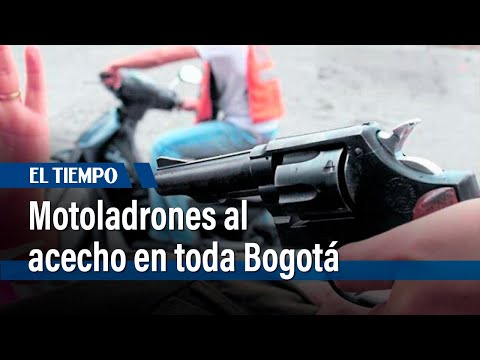 Aumentan los casos de Motoladrones en toda Bogotá | El Tiempo