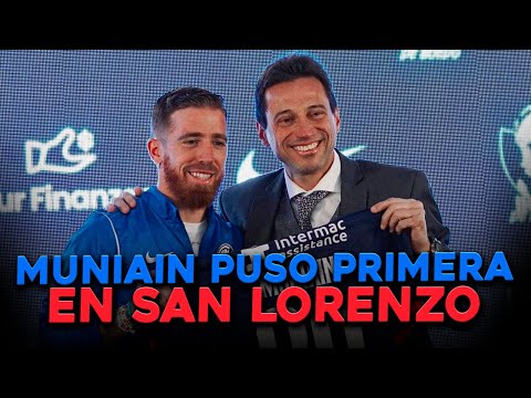 SAN LORENZO - MUNIAIN, LOS DESAFÍOS EN EL CICLÓN, EL DEBUT QUE SE VIENE Y CONFERENCIA