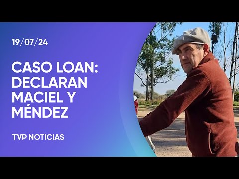 Caso Loan: de manera presencial, declaran el ex comisario Maciel y Méndez