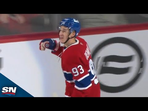 Canadiens Ivan Demidov Sends Wrister Top Corner For Fourth Goal Of Season