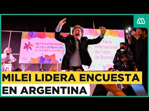 Carrera presidencial en Argentina: Javier Milei lidera encuesta