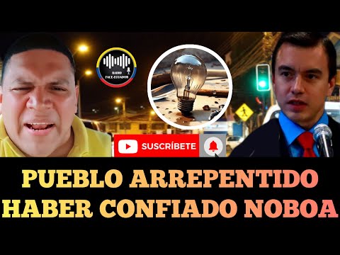 PUEBLO SE ARRE.PIENTE DE HABER APOYADO Y ELEGIDO AL PRESIDENTE DANIEL NOBOA NOTICIAS RFE TV