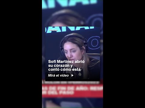 La profunda confesión de Sofi Martínez con Gabriel Rolón: Estoy perdida