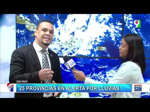 Emiten alerta roja para el DN y la provincia de Santo Domingo| Primera Emisión SIN