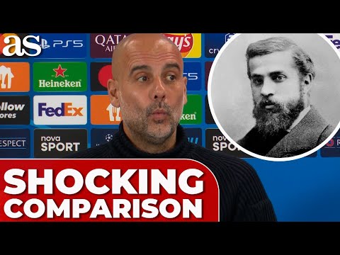 PEP GUARDIOLA left SPEECHLESS by shocking ANTONI GAUDÍ comparison