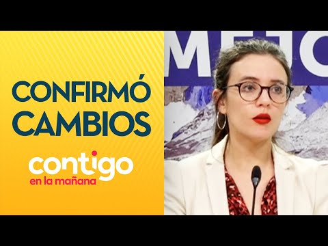CONFIRMÓ NUEVO GABINETE: Ministra Vallejo se refirió a cambios del Gobierno - Contigo en la Mañana