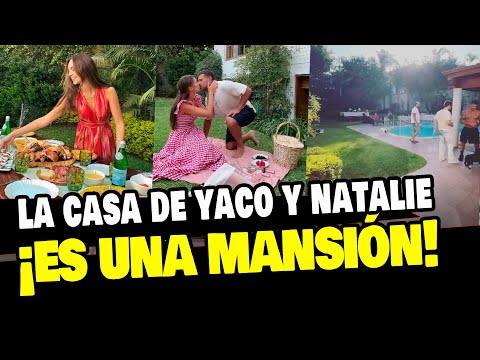 YACO Y NATALIE: ASÍ ES LA MANSIÓN MILLONARIA DE LOS ESPOSOS ¡GRAN CASA!