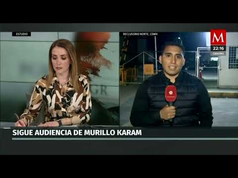 Continúa la audiencia de Jesús Murillo Karam