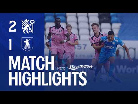 피터버러 유나이티드 2-1 맨스필드 타운 | 리그원 하이라이트