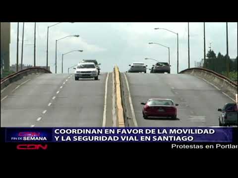 Coordinan en favor de la movilidad y la seguridad vial en Santiago