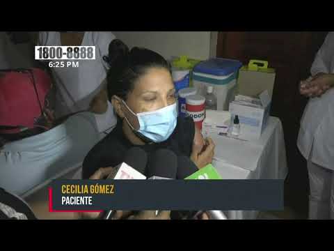 Continúa jornada de inmunización contra el COVID-19 en Masaya - Nicaragua