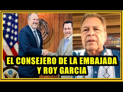 Roy García señala a Elias Baumann consejero de la embajada de USA
