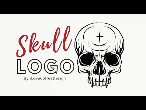 SkulllogodesignbyiLoveCoff