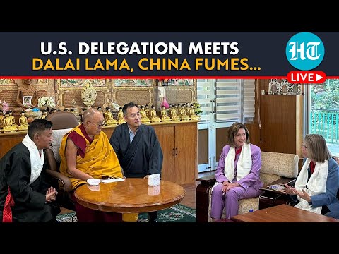 LIVE | U.S. Delegation With Nancy Pelosi In Dharamshala Meets Dalai Lama, Xi’s China Seethes