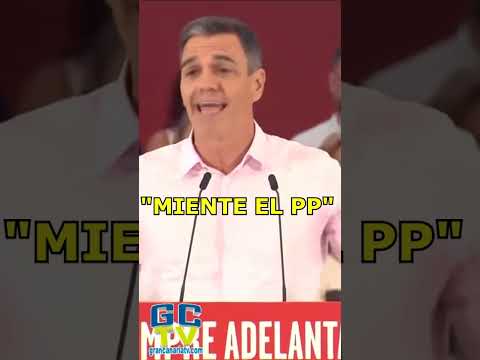 Miente el PP y Feijóo Pedro Sánchez (PSOE) #shorts