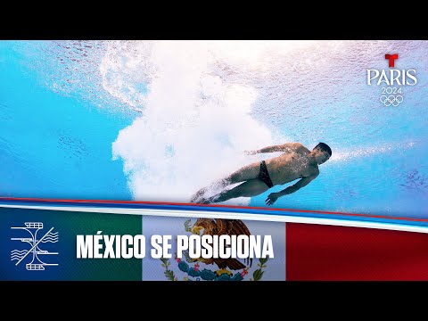 Así iniciaron los mexicanos en el trampolín de clavados de 3 metros | Juegos Olímpicos París 2024