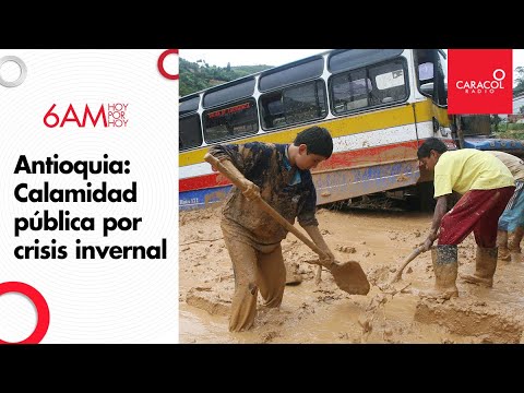 Crisis invernal en Antioquia obligó a decretar calamidad pública