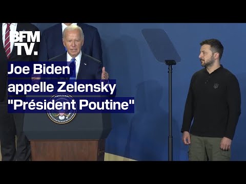 Joe Biden annonce par errue 