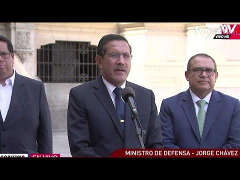 Ministro de Defensa sobre reunión con Gustavo Bobbio: Me ofrecieron un puesto, pero no soy golpista