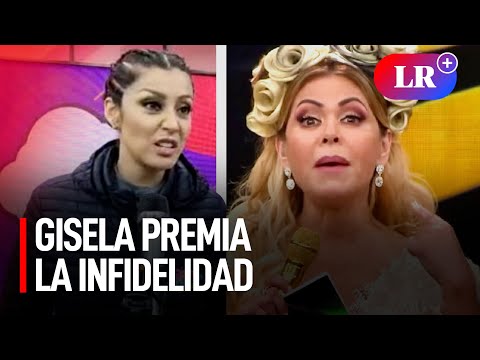 Karla Tarazona criticó a Gisela Valcárcel por premiar a Christian Domínguez pese a infidelidad | #LR