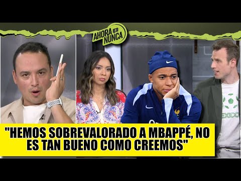 MBAPPÉ no está a la altura ni de MESSI ni de CRISTIANO RONALDO a nivel SELECCIÓN | Ahora o Nunca