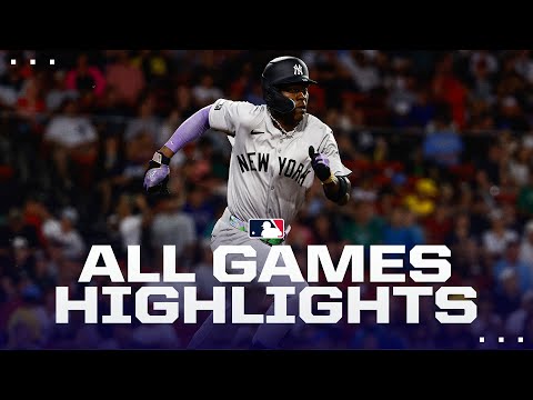 Highlights from ALL games on 7/28! (Jazz Chisholm makes Yankees debut in win, Dodgers beat Astros)