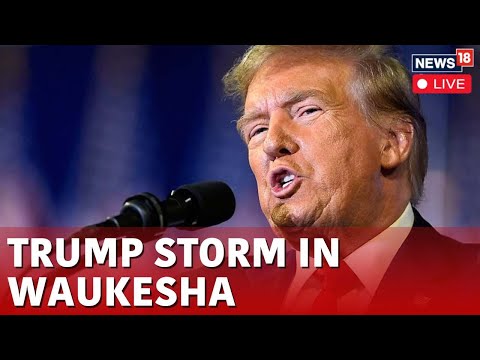 Trump's Bid To Win Back Wisconsin | Trump On Economy, Immigration At Waukesha Live | U.S News Live