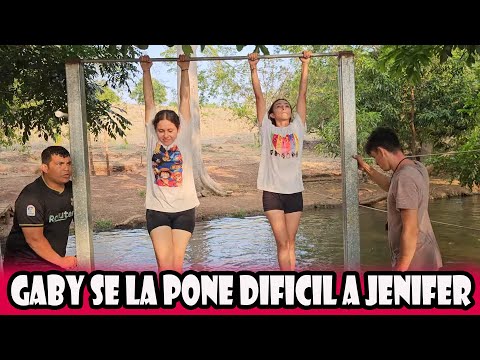 Jenifer por primera vez compiten contra alguien y Gaby se la pone difícil.