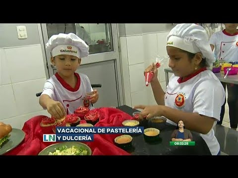 Dictan cursos intensivos de cocina para niños