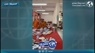 قرود تقتحم معبد في الهند