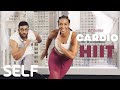 30 Minute HIIT Cardio Workout + Abs At Home - With Warmup  SELF