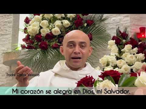 SALMO RESPONSORIAL.  Viernes, 22 de Diciembre de 2023. R. Mi corazón se alegra en Dios, mi salvador.