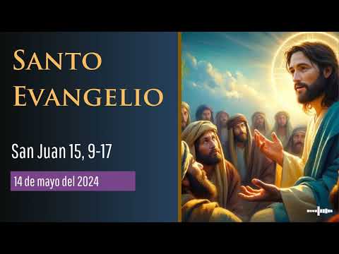 Evangelio del 14 de mayo del 2024 según san Juan 15, 9-17