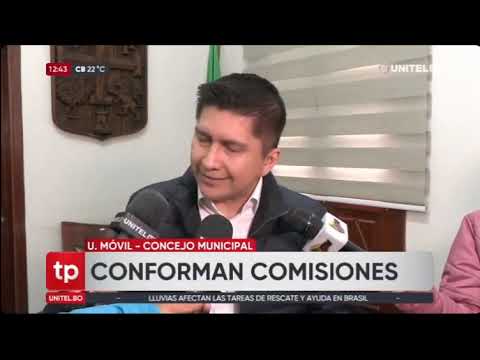 09052024 JUAN CARLOS MEDRANO CONFORMAN COMISIONES EN EL CONCEJO MUNICIPAL RED UNO