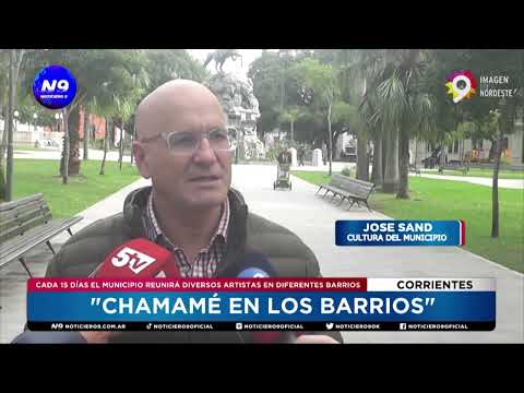 CHAMAMÉ EN LOS BARRIOS - NOTICIERO 9