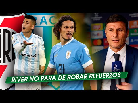 RIVER le ROBÓ un REFUERZO a RACING + NOTICIAS de CAVANI a BOCA + ZANETTI habló de COLIDIO