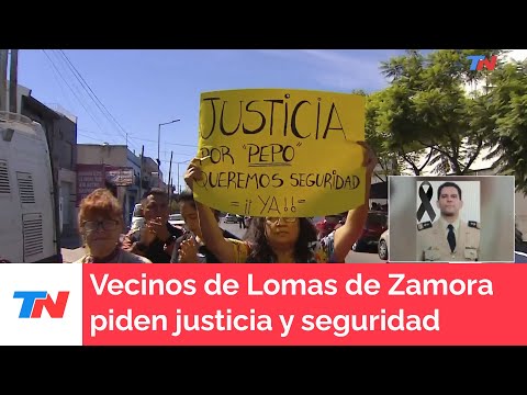 Los vecinos de Lomas de Zamora piden justicia por la muerte del prefecto Carlos Loira