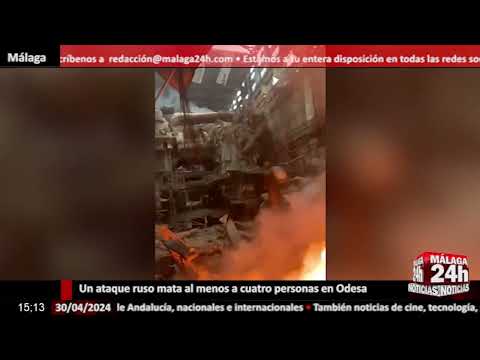 Noticia -  Un ataque ruso mata al menos a cuatro personas en Odesa