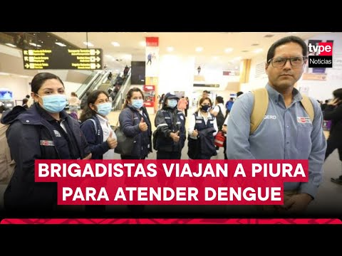 Minsa envía brigadas de salud a Piura para atender casos de dengue