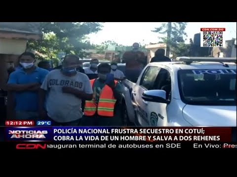 Policía ultima hombre tenía secuestrada a una mujer en Cotuí