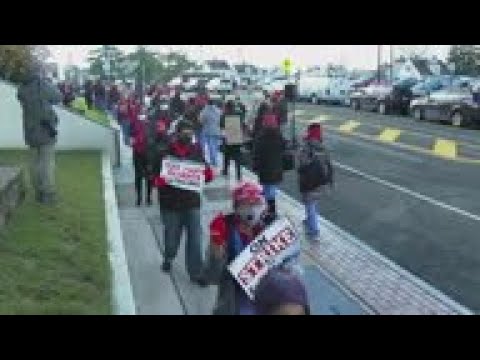Nurses at 2 NY hospitals strike over contract talks