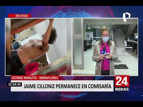 Jaime Cillóniz: PJ dictó medidas de protección para su madre y ordena que deje casa tras agredirla