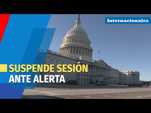 La Cámara Baja de EUA suspende sesión del jueves ante alerta en el Capitolio