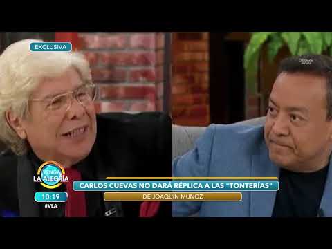 Carlos Cuevas ignora las tonterías que dice Joaquín Muñoz