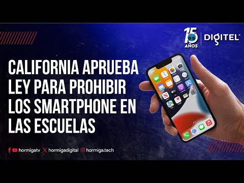 PROHIBEN SMARTPHONES EN LAS ESCUELAS DE CALIFORNIA