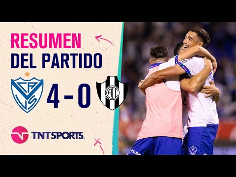 Gran goleada del #Fortín ante el #Ferroviario en #Liniers | #Vélez 4-0 #CentralCórdoba | RESUMEN