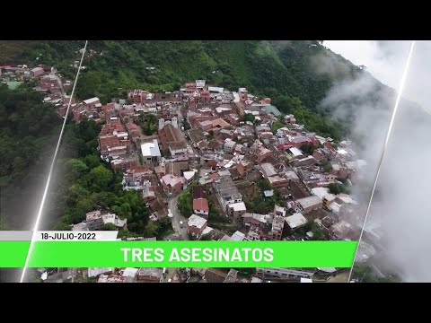 Titulares de Teleantioquia Noticias - lunes 18 de julio de 2022