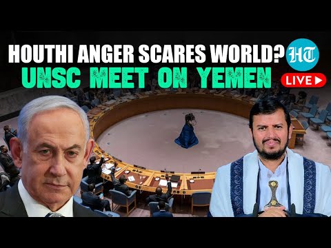 LIVE | Houthi Revenge Plan Makes World Nervous? UN Security Council Meets After Israel Attacks Yemen